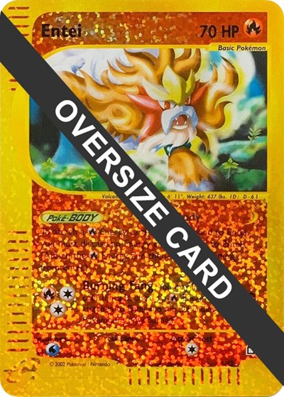 PR: Entei - 5/12 (Box Topper) (Reverse Holofoil)