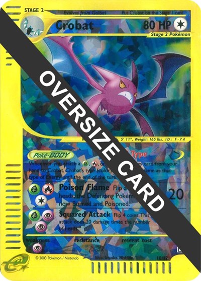 PR: Crobat - 10/12 (Box Topper) (Reverse Holofoil)