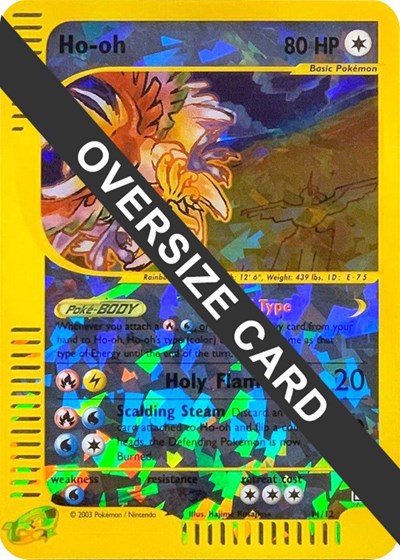 PR: Ho-oh - 11/12 (Box Topper) (Reverse Holofoil)