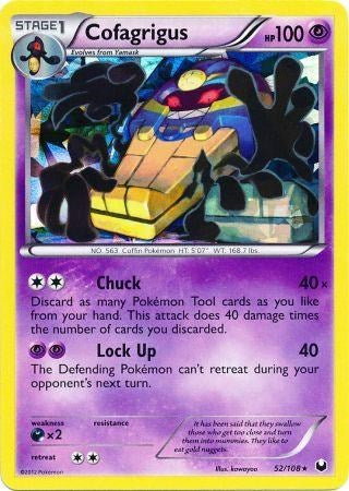 PR: Cofagrigus - 52/108 (Cracked Ice Holo) (Holofoil)