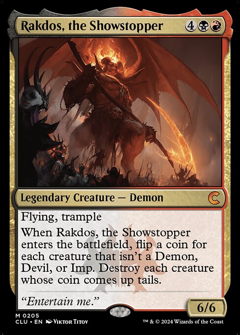 CLU: Rakdos, the Showstopper
