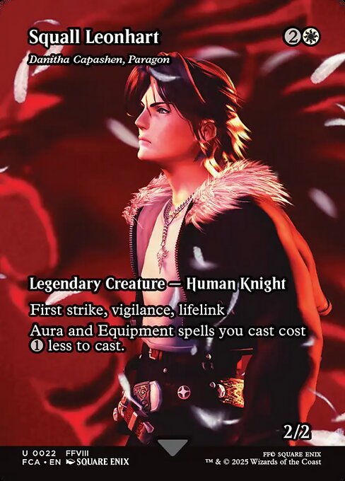 FCA: Squall Leonhart - Danitha Capashen, Paragon (Showcase) (Foil)