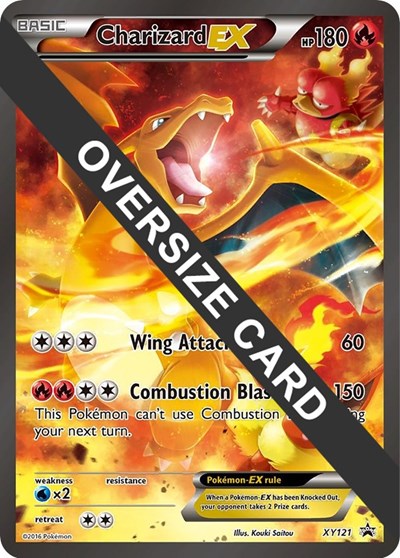 PR: Charizard EX - XY121 (XY Black Star Promos) (Holofoil)