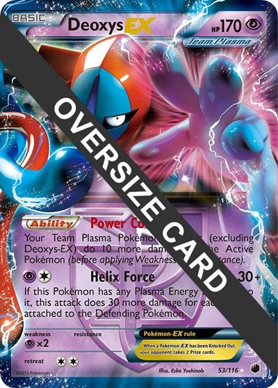 PR: Deoxys EX - 53/116 (Plasma Freeze) (Holofoil)