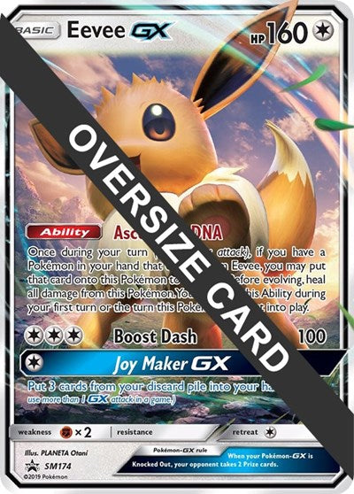 PR: Eevee GX - SM174 (SM Black Star Promo) (Holofoil)