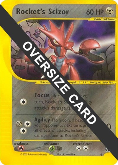 PR: Rocket's Scizor - 4 (Holofoil)
