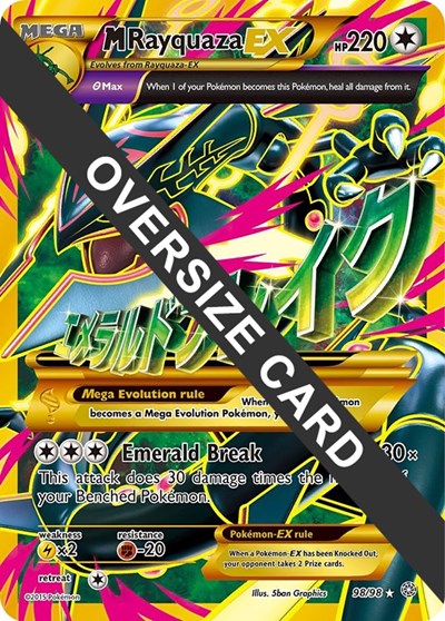 PR: M Rayquaza EX - 98/98 (Holofoil)
