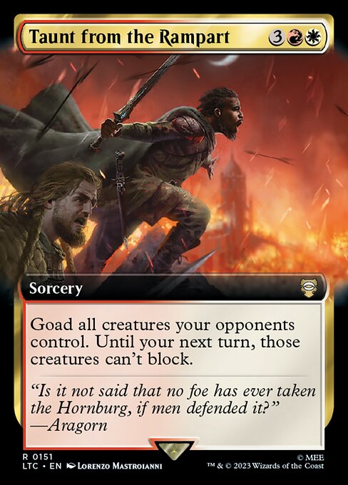 LTC: Taunt from the Rampart (Extended Art)