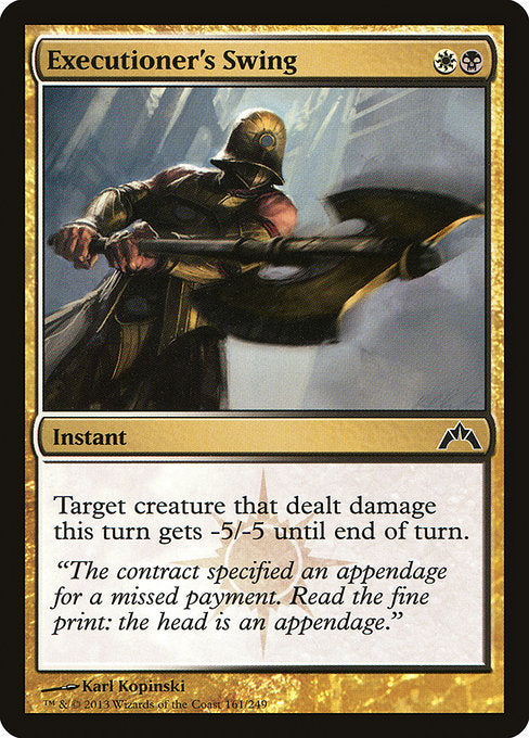 GTC: Executioner's Swing (Foil)