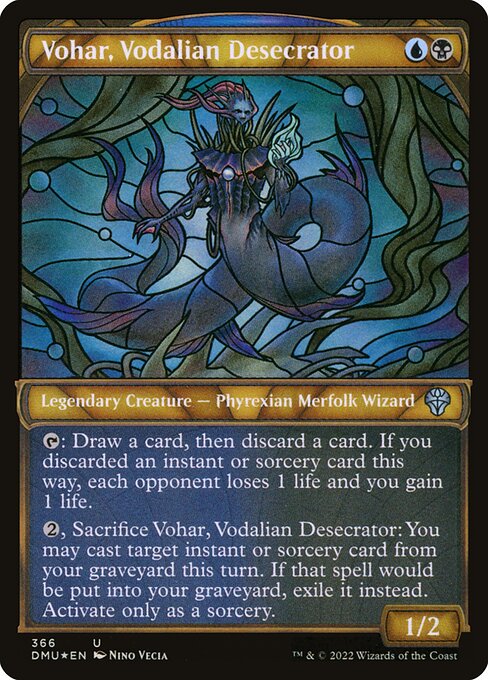DMU: Vohar, Vodalian Desecrator (Textured Foil)