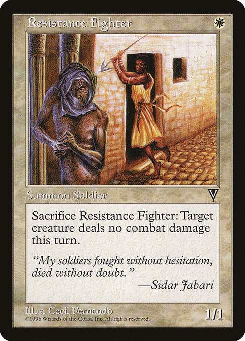 VIS: Resistance Fighter