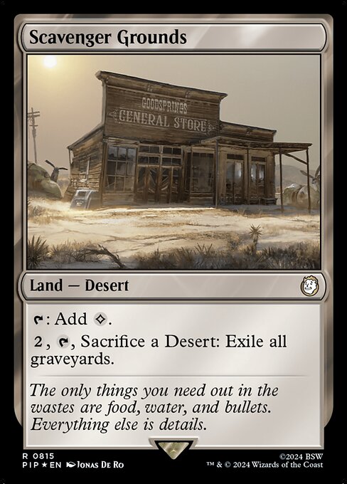PIP: Scavenger Grounds (Surge Foil)