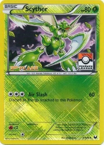 PR: Scyther - 4/108 (Pokemon League) [3rd Place] (Reverse Holofoil)