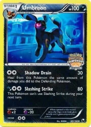 PR: Umbreon - 60/108 (Regional Championships) (Holofoil)