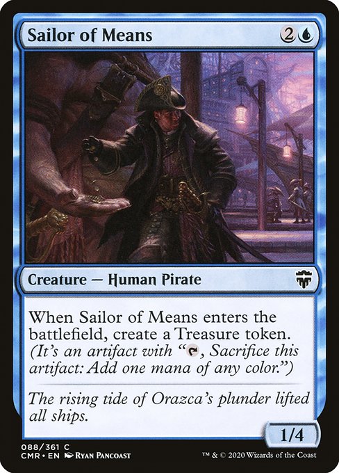 CMR: Sailor of Means (Foil)
