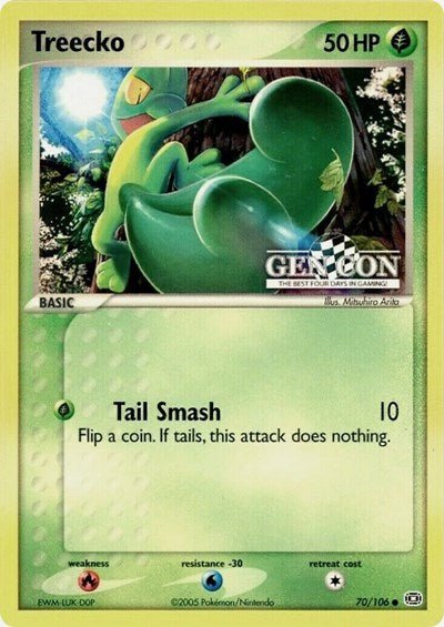 MCAP: Treecko - 70/106 (GEN CON)
