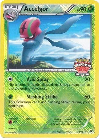 PR: Accelgor - 12/101 (Championship Series) (Reverse Holofoil)
