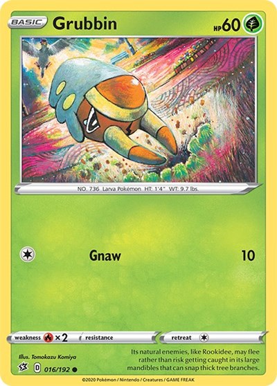 SWSH02: Grubbin (Reverse Holofoil)