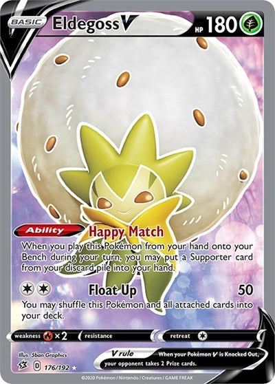 SWSH02: Eldegoss V (Full Art) (Holofoil)