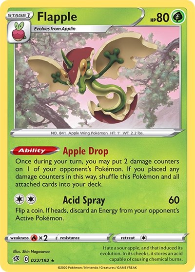 SWSH02: Flapple (Holofoil)