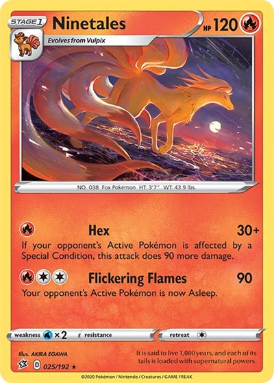 SWSH02: Ninetales (Reverse Holofoil)