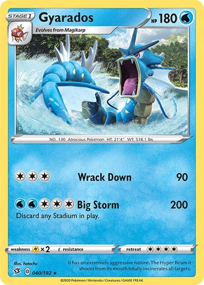 SWSH02: Gyarados (Holofoil)