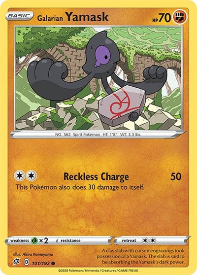 SWSH02: Galarian Yamask
