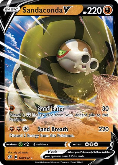 SWSH02: Sandaconda V (Holofoil)