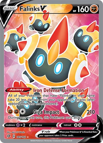 SWSH02: Falinks V (Full Art) (Holofoil)