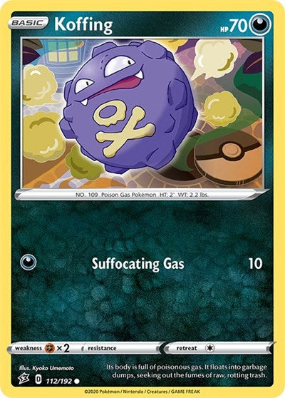 SWSH02: Koffing (Reverse Holofoil)