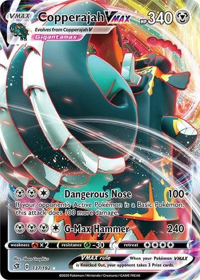 SWSH02: Copperajah VMAX (Holofoil)