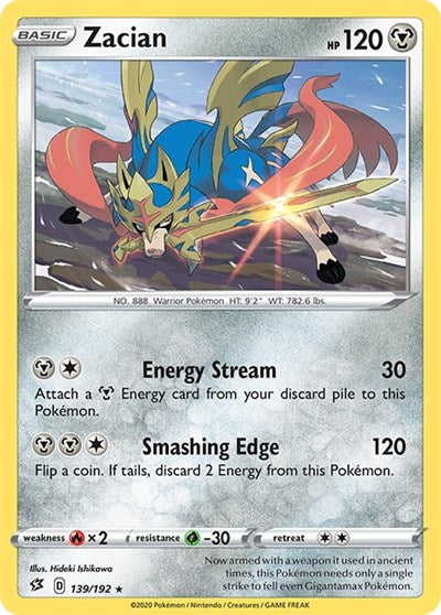 SWSH02: Zacian