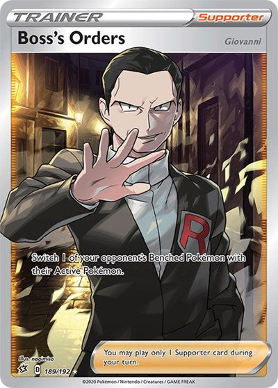 SWSH02: Boss's Orders (Full Art) (Holofoil)