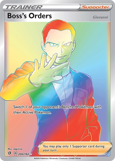 SWSH02: Boss's Orders (Secret) (Holofoil)