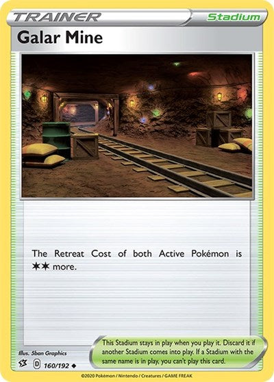 SWSH02: Galar Mine (Reverse Holofoil)