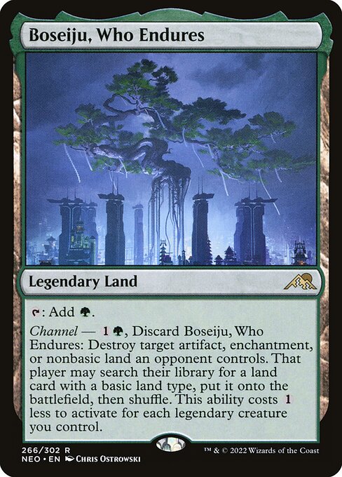 NEO: Boseiju, Who Endures
