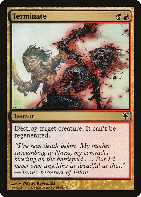 DDK: Terminate