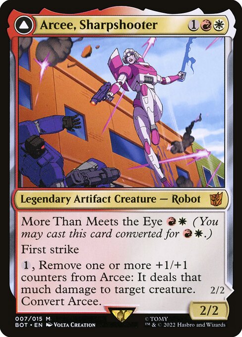 BOT: Arcee, Sharpshooter (Foil)