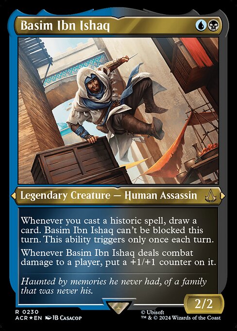 ACR: Basim Ibn Ishaq (Foil Etched)