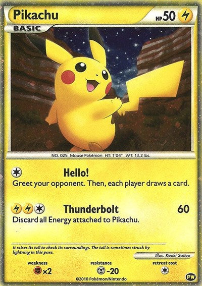 PWCP: Pikachu (English) (Holofoil)