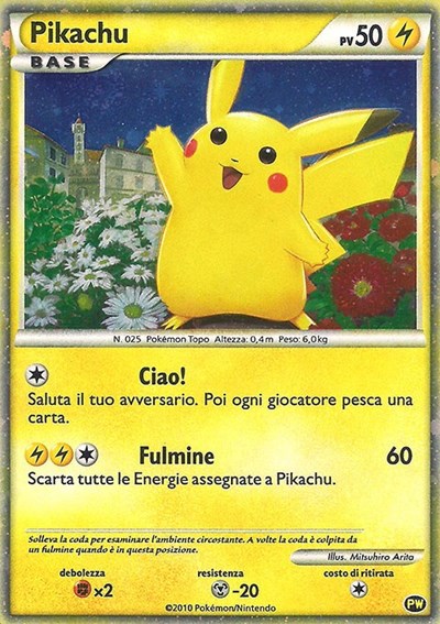 PWCP: Pikachu (Italian) (Holofoil)