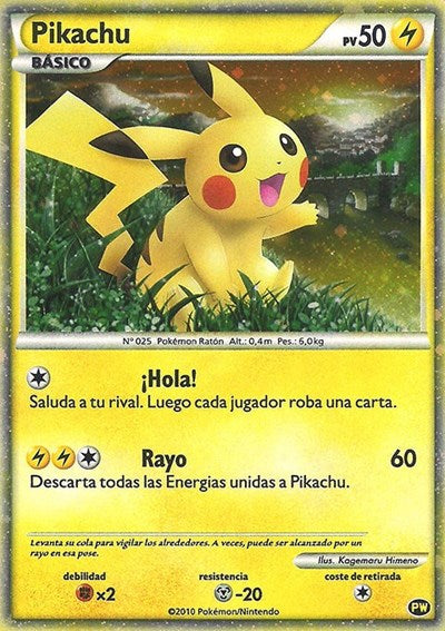 PWCP: Pikachu (Spanish) (Holofoil)