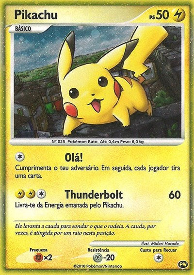 PWCP: Pikachu (Portuguese) (Holofoil)
