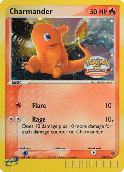 PR: Charmander - 98/97 (City Championships) (Holofoil)