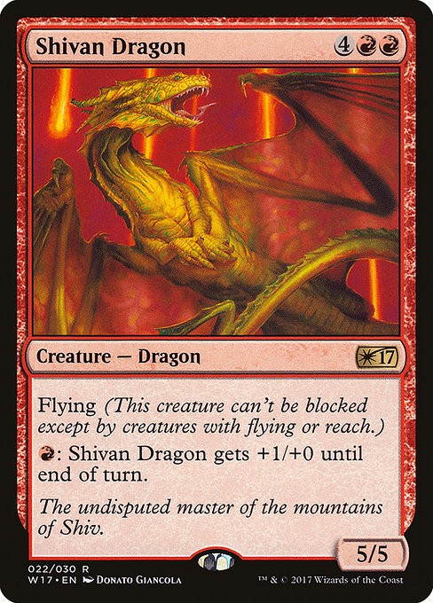 W17: Shivan Dragon