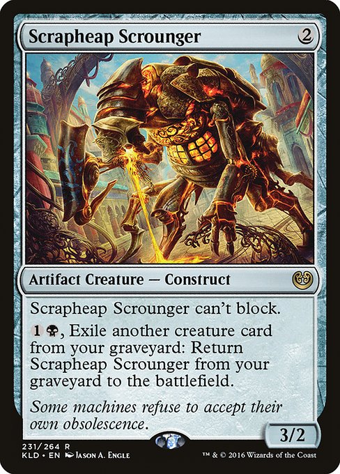 KLD: Scrapheap Scrounger
