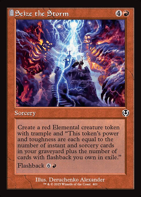 INR: Seize the Storm (Retro Frame) (Foil)