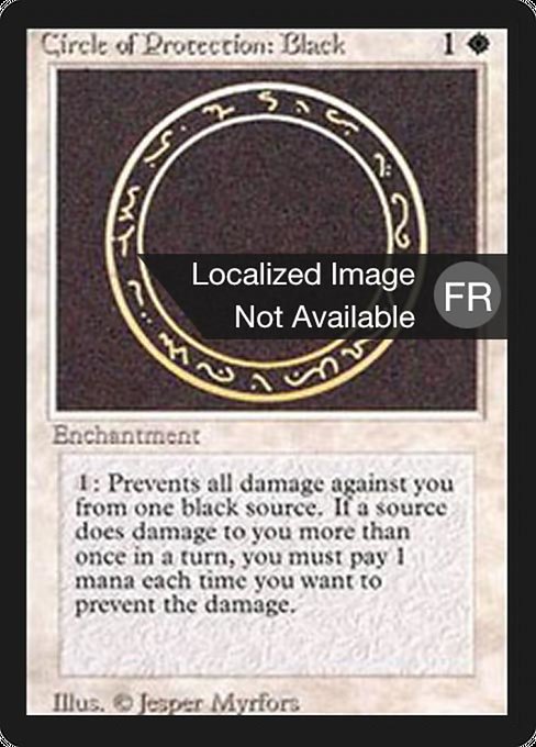 FBB: Circle of Protection: Black