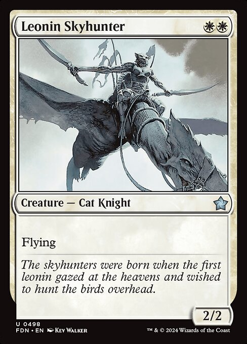 FDN: Leonin Skyhunter (Foil)