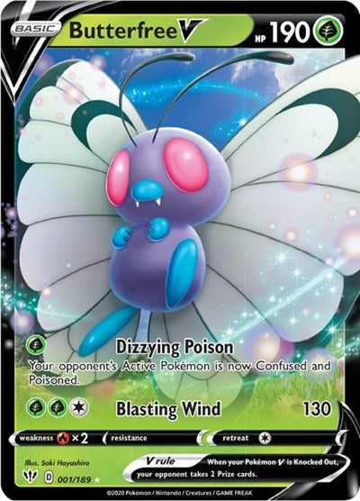 SWSH03: Butterfree V (Holofoil)